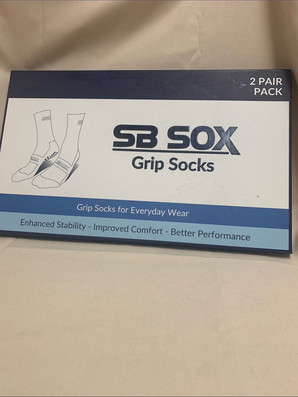 Brand New in Box SB SOX Grip Socks (2-Pair Pack)!